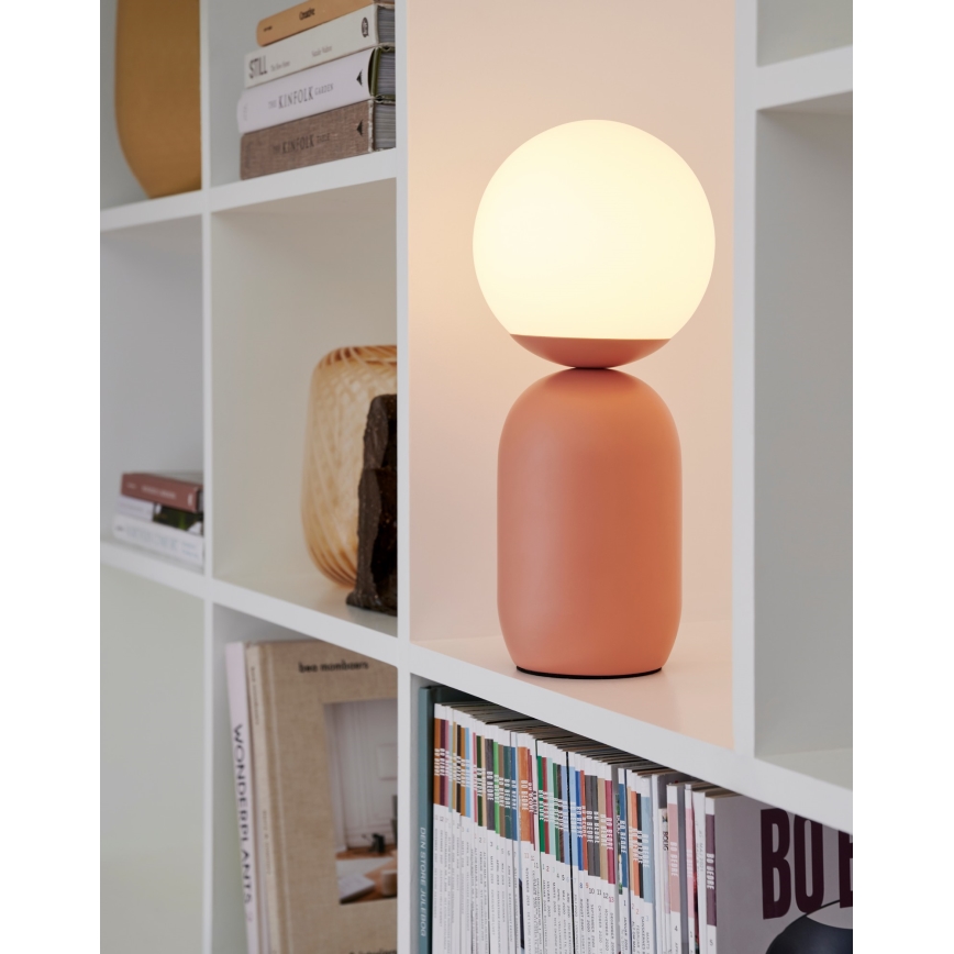 Nordlux - Lampa stołowa NOTTI 1xE14/25W/230V brązowa