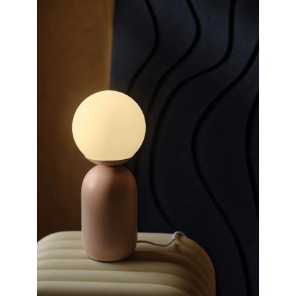 Nordlux - Lampa stołowa NOTTI 1xE14/25W/230V różowa