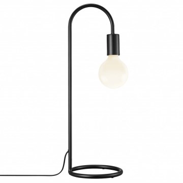 Nordlux - Lampa stołowa PACO 1xE27/25W/230V czarna