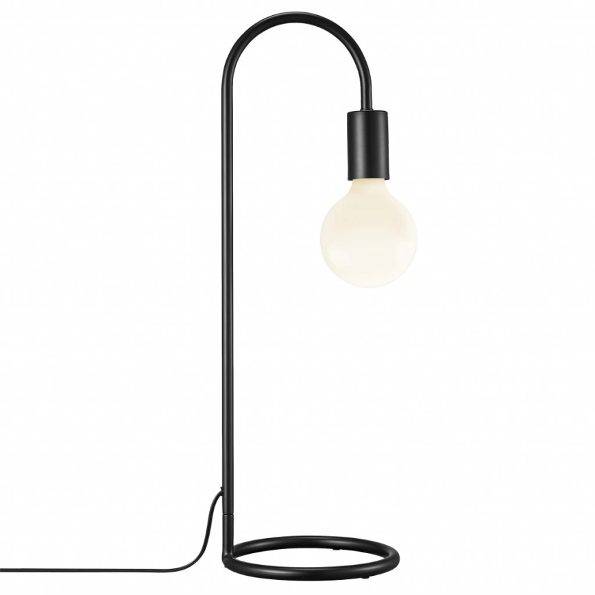 Nordlux - Lampa stołowa PACO 1xE27/25W/230V czarna