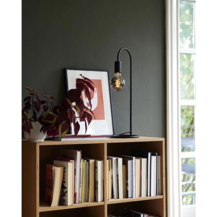 Nordlux - Lampa stołowa PACO 1xE27/25W/230V czarna