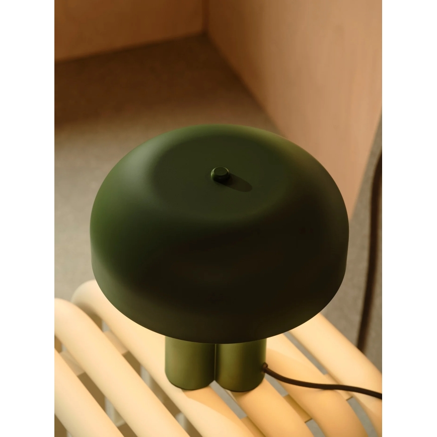 Nordlux - Lampa stołowa SANDRO 1xE27/15W/230V zielona