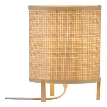 Nordlux - Lampa stołowa TRINIDAD 1xE27/15W/230V bambus