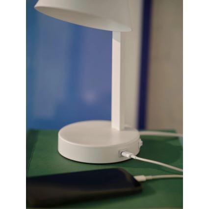 Nordlux - Lampa stołowa WILMER 1xE14/40W/230V biała
