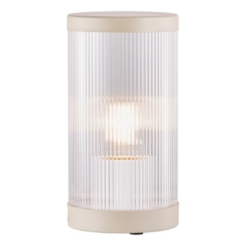 Nordlux - Lampa stołowa zewnętrzna COUPAR 1xE27/25W/230V IP54 beżowy