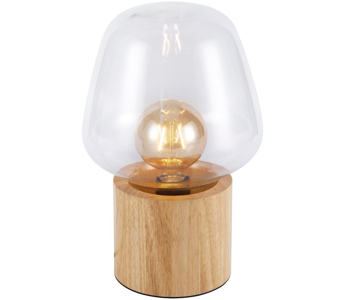 Nordlux - Lampa stołowa CHRISTINA 1xE27/25W/230V figowiec