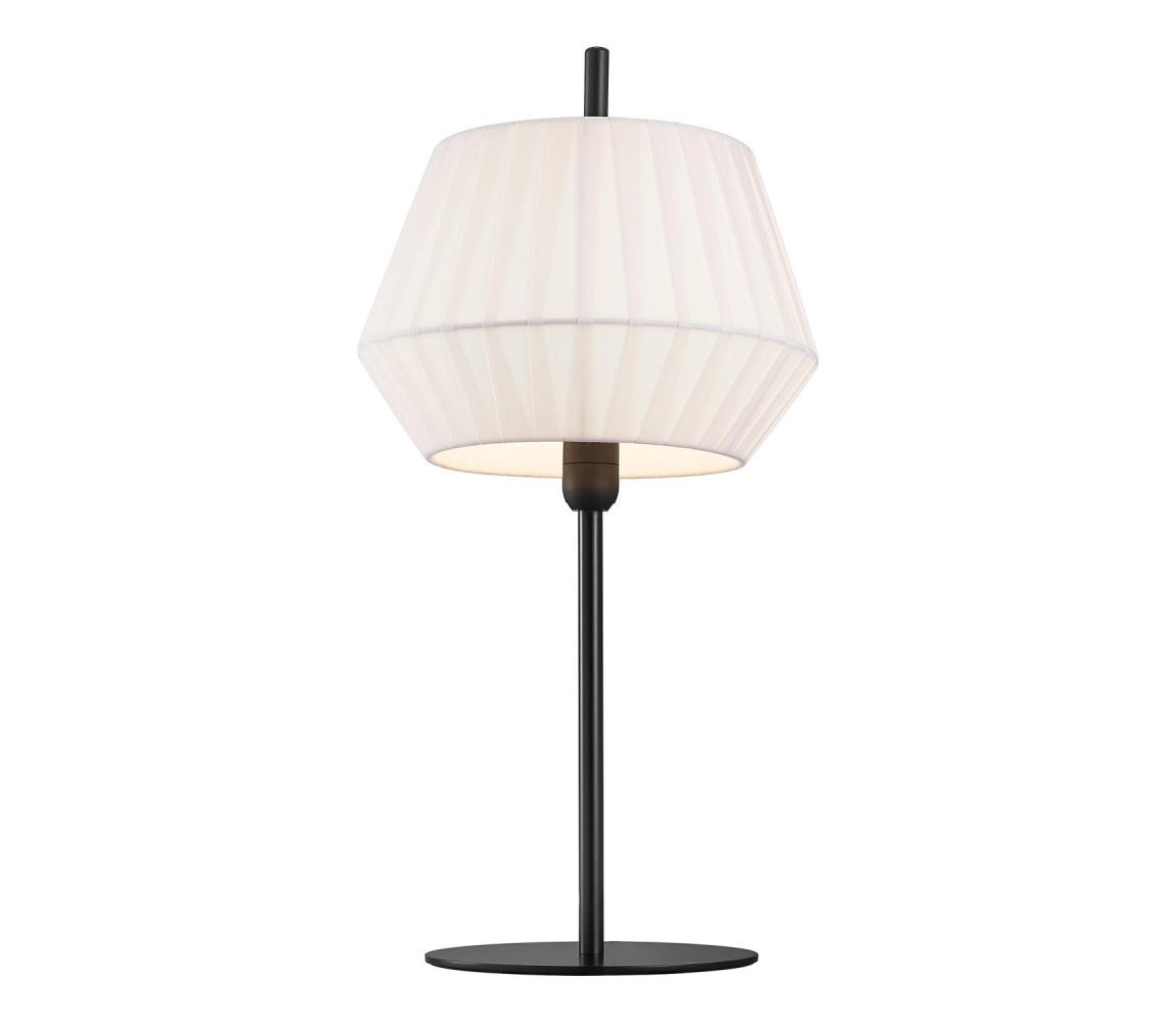 Nordlux - Lampa stołowa DICTE 1xE14/40W/230V biały/czarny