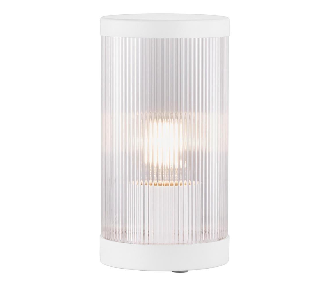Nordlux - Lampa stołowa zewnętrzna COUPAR 1xE27/25W/230V IP54 biały