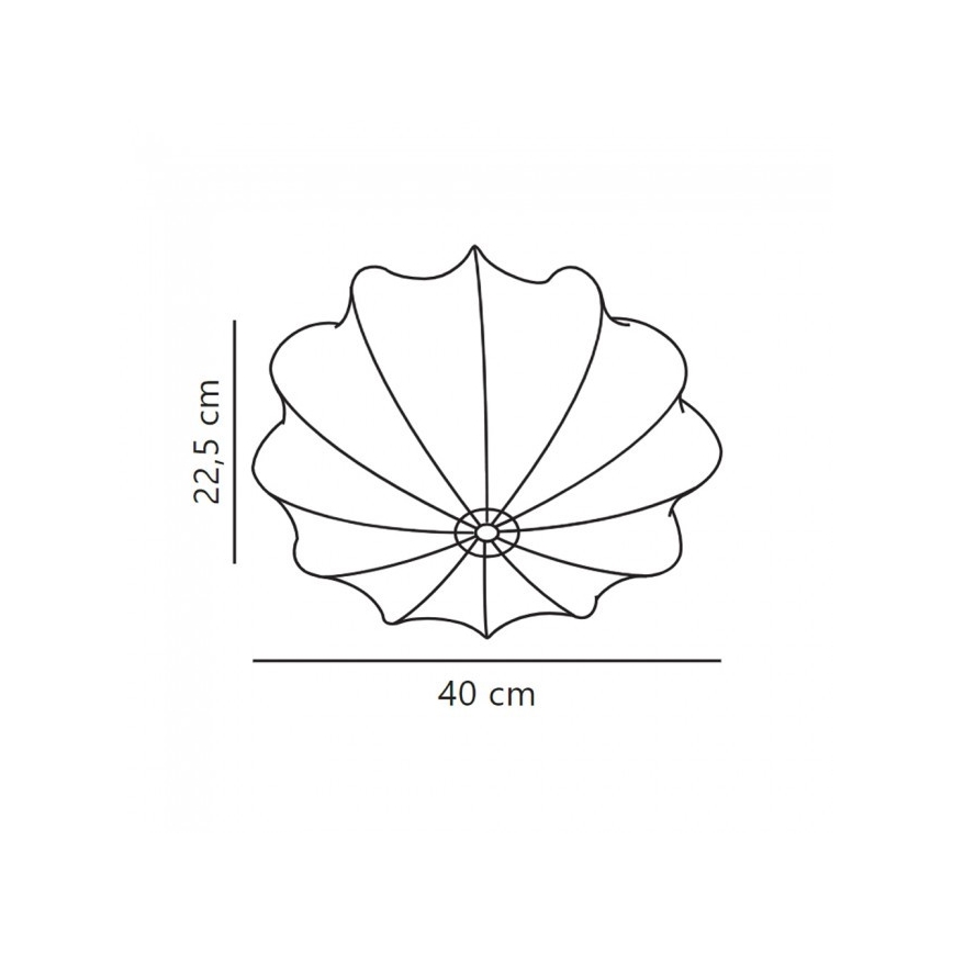 Nordlux - Lampa sufitowa AERON 1xE27/40W/230V śr. 40 cm