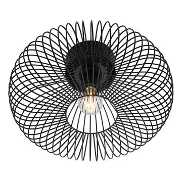 Nordlux - Lampa sufitowa BERONI 1xE27/60W/230V Ø 40,3 cm czarna
