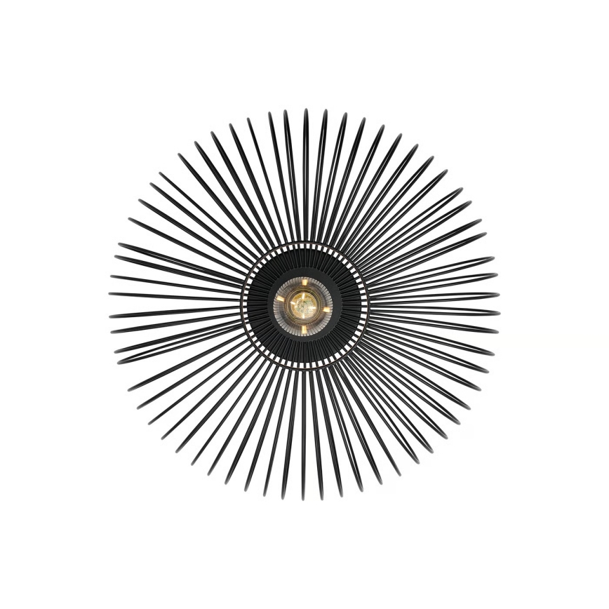 Nordlux - Lampa sufitowa BERONI 1xE27/60W/230V Ø 40,3 cm czarna