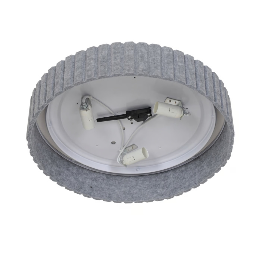 Nordlux - Lampa sufitowa CORATO 3xE14/15W/230V śr. 42 cm szara