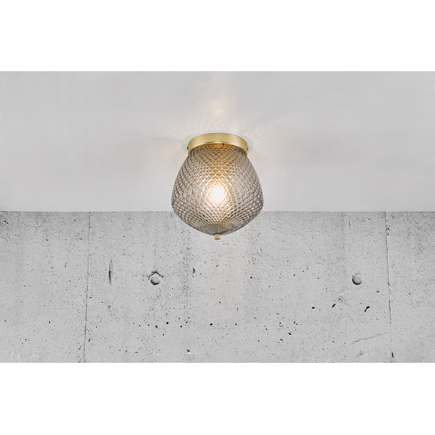 Nordlux - Lampa sufitowa ORBIFORM 1xE27/40W/230V złota