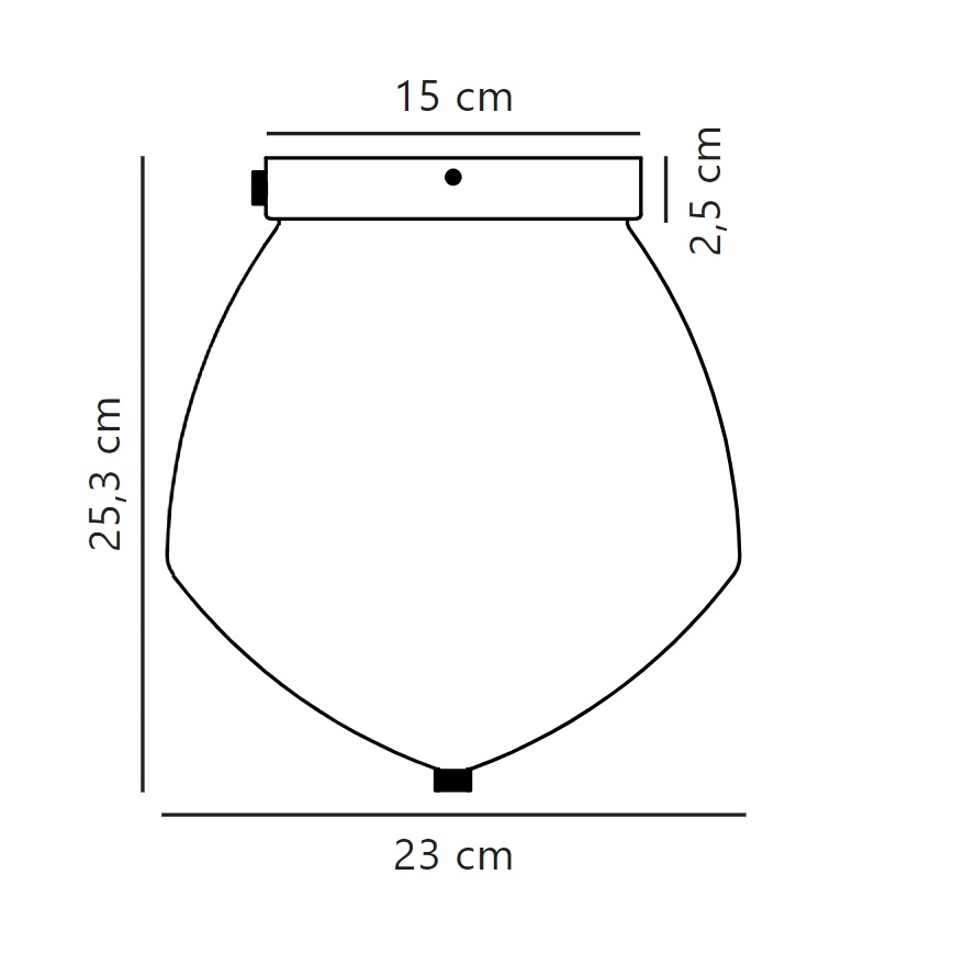 Nordlux - Lampa sufitowa ORBIFORM 1xE27/40W/230V złota