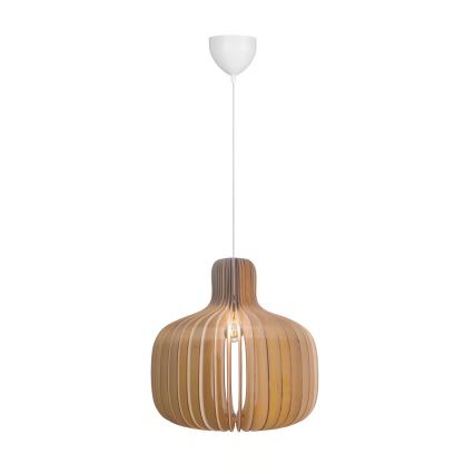 Nordlux - Lampa wisząca HAZO na przewodzie 1xE27/60W/230V beżowa