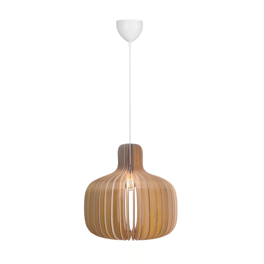 Nordlux - Lampa wisząca HAZO na przewodzie 1xE27/60W/230V beżowa