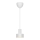 Nordlux - Lampa wisząca MATIS 1xE27/40W/230V biała
