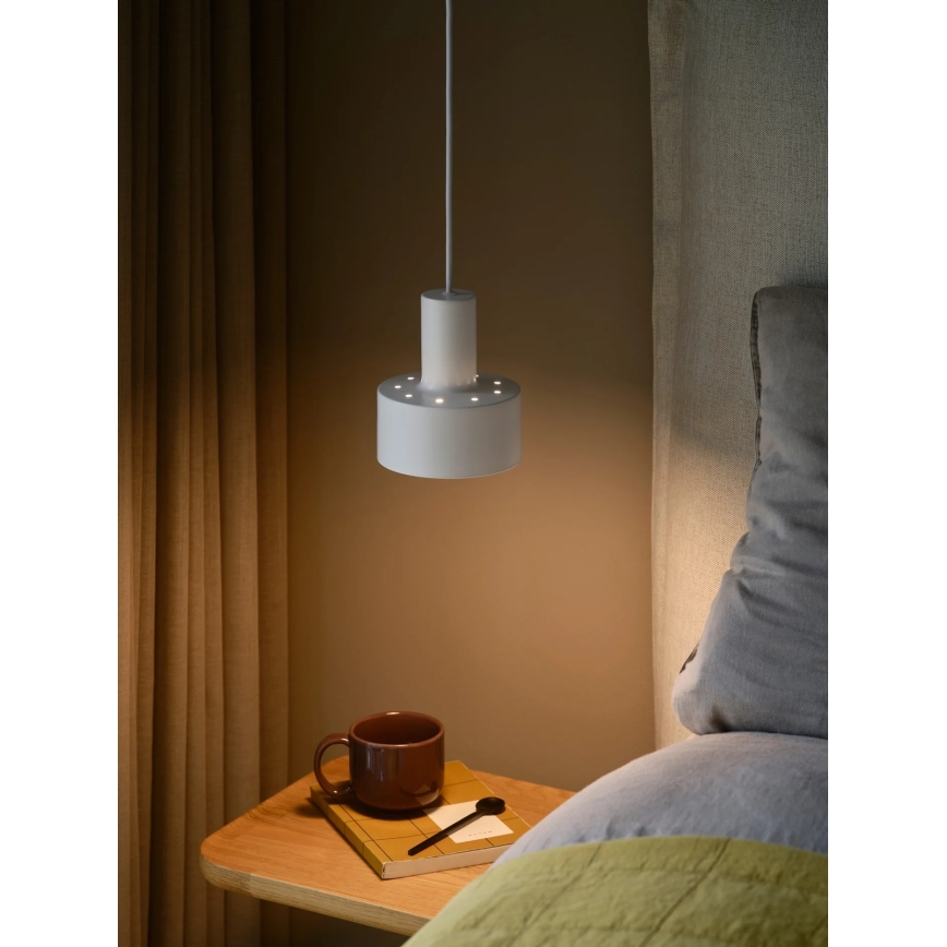 Nordlux - Lampa wisząca MATIS 1xE27/40W/230V biała