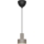 Nordlux - Lampa wisząca MATIS 1xE27/40W/230V brązowa