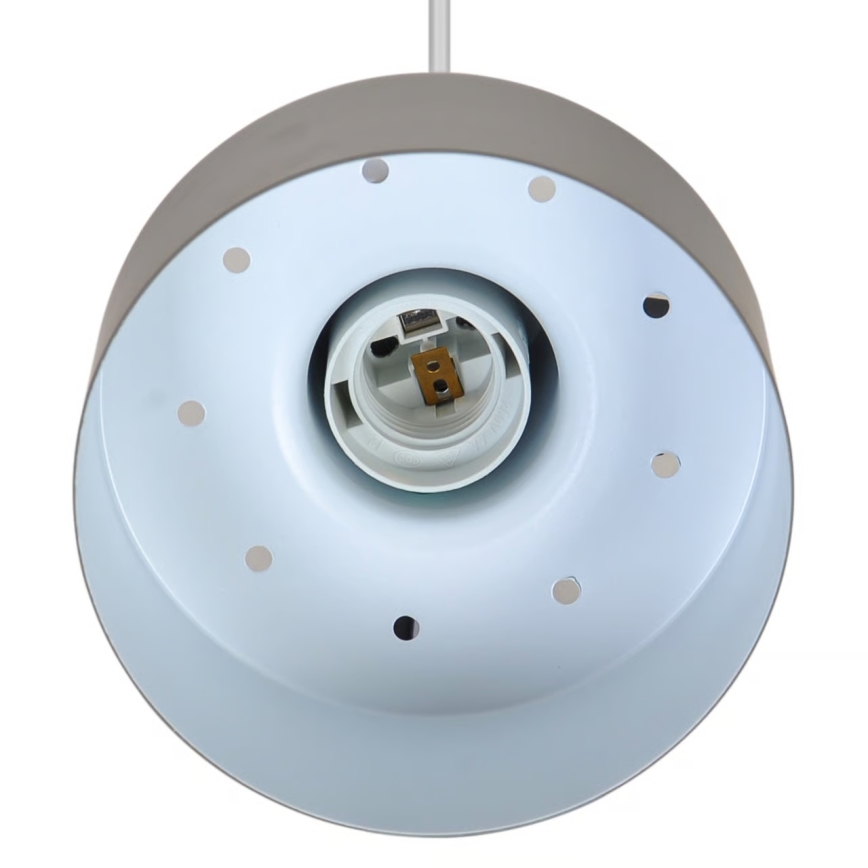 Nordlux - Lampa wisząca MATIS 1xE27/40W/230V brązowa