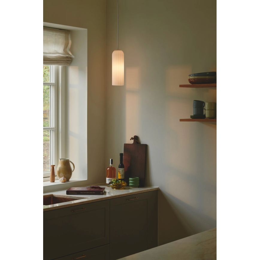Nordlux - Lampa wisząca MIELLA 1xE27/25W/230V biała
