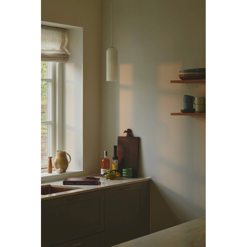 Nordlux - Lampa wisząca MIELLA 1xE27/25W/230V biała