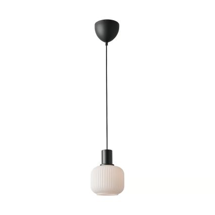 Nordlux - Lampa wisząca MILFORD na przewodzie 1xE27/40W/230V czarna