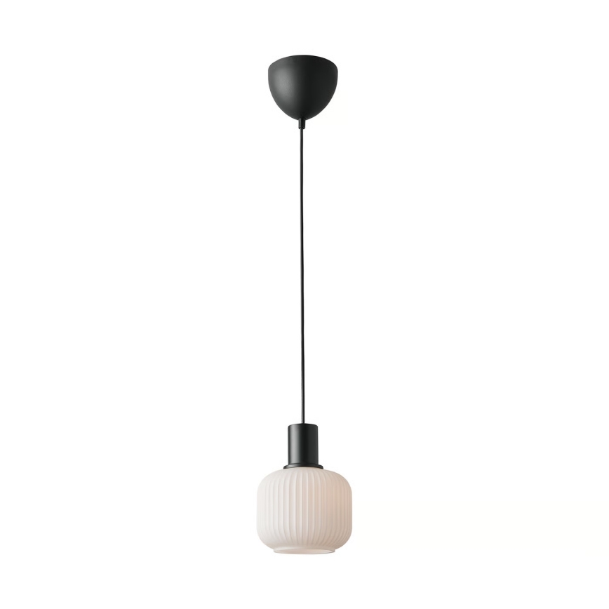 Nordlux - Lampa wisząca MILFORD na przewodzie 1xE27/40W/230V czarna