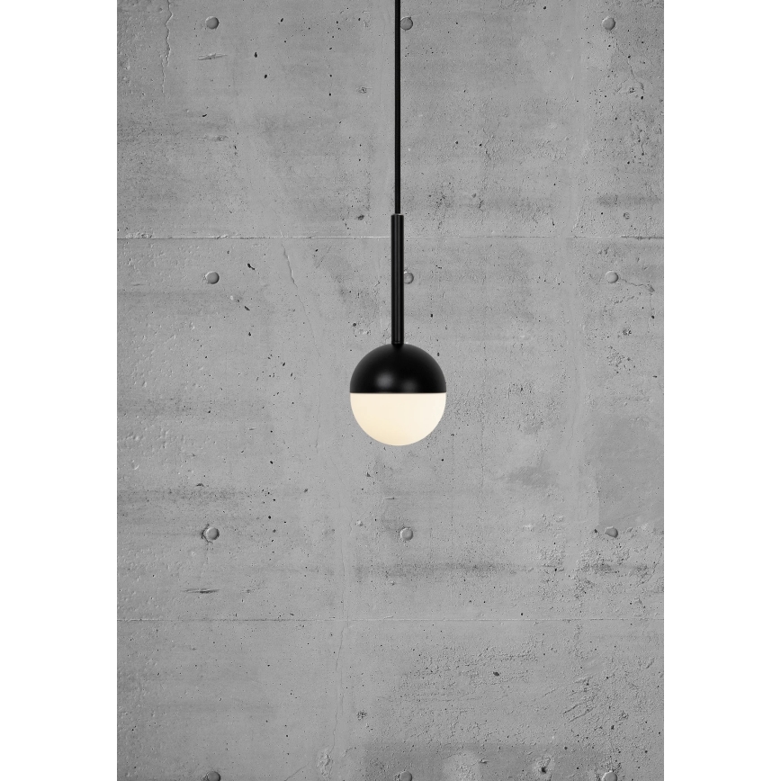 Nordlux - Lampa wisząca na lince CONTINA 1xG9/5W/230V czarna