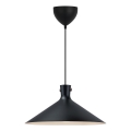 Nordlux - Lampa wisząca na lince DORINA 1xE27/60W/230V czarna