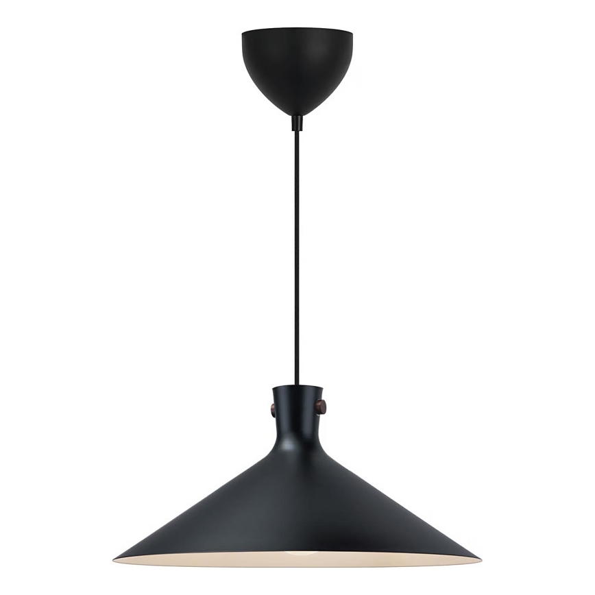 Nordlux - Lampa wisząca na lince DORINA 1xE27/60W/230V czarna