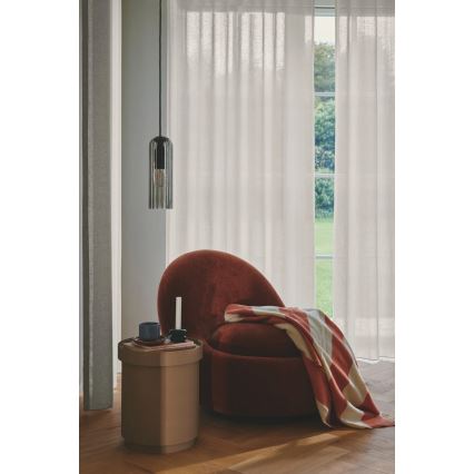 Nordlux - Lampa wisząca na lince MIELLA 1xE27/25W/230V przydymiona