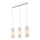 Nordlux - Lampa wisząca na lince MIELLA 3xE27/25W/230V biała