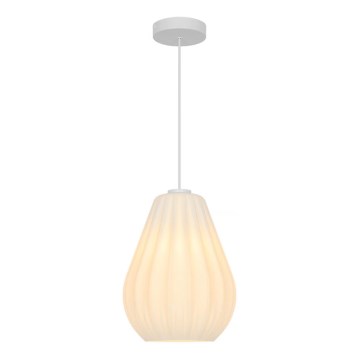 Nordlux - Lampa wisząca na lince SALLINO 1xE27/15W/230V Ø 24 cm biała