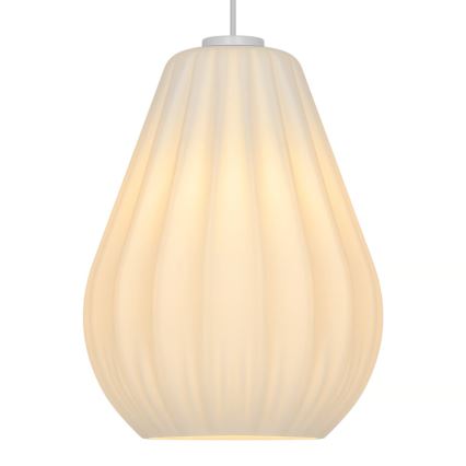 Nordlux - Lampa wisząca na lince SALLINO 1xE27/15W/230V Ø 24 cm biała