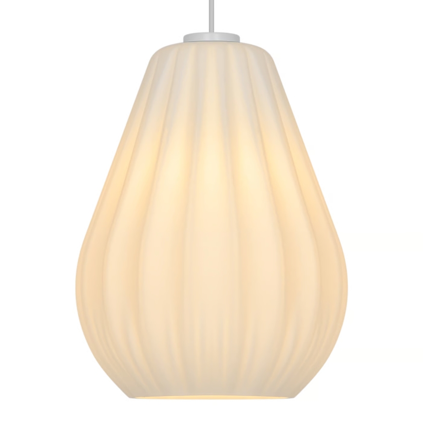 Nordlux - Lampa wisząca na lince SALLINO 1xE27/15W/230V Ø 24 cm biała