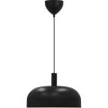 Nordlux - Lampa wisząca na lince SANDRO 1xE27/15W/230V, średnica 40 cm, czarna