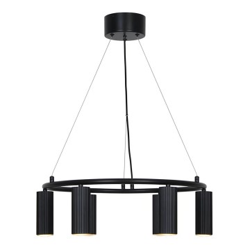 Nordlux - Lampa wisząca na lince VICO 6xGU10/5W/230V czarna