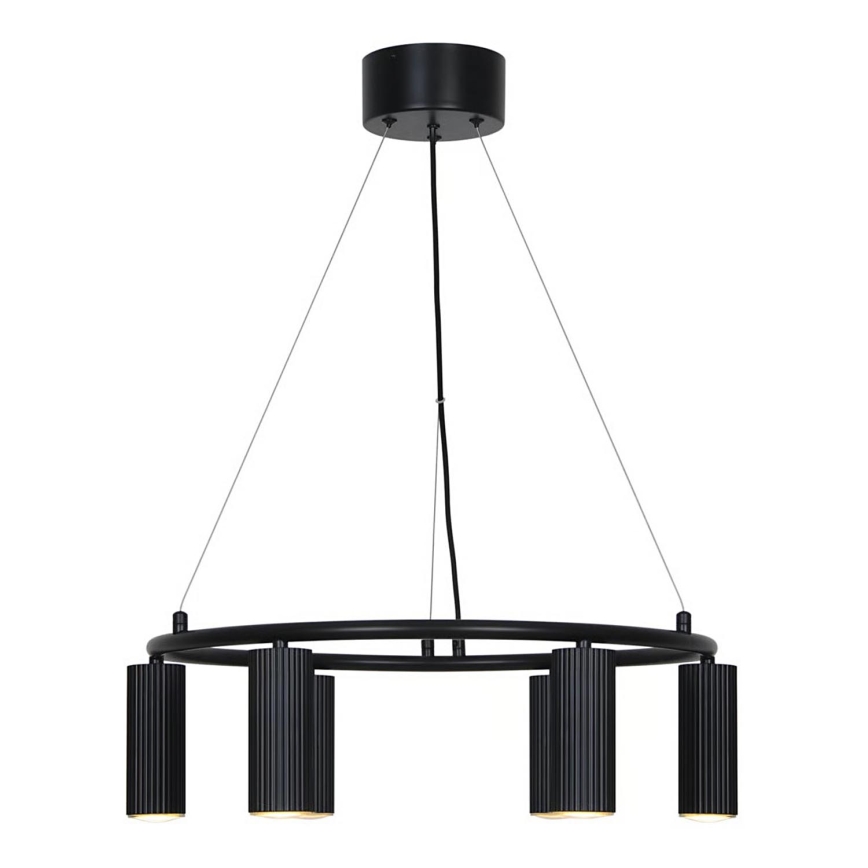 Nordlux - Lampa wisząca na lince VICO 6xGU10/5W/230V czarna