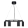 Nordlux - Lampa wisząca na lince VICO 6xGU10/5W/230V czarna