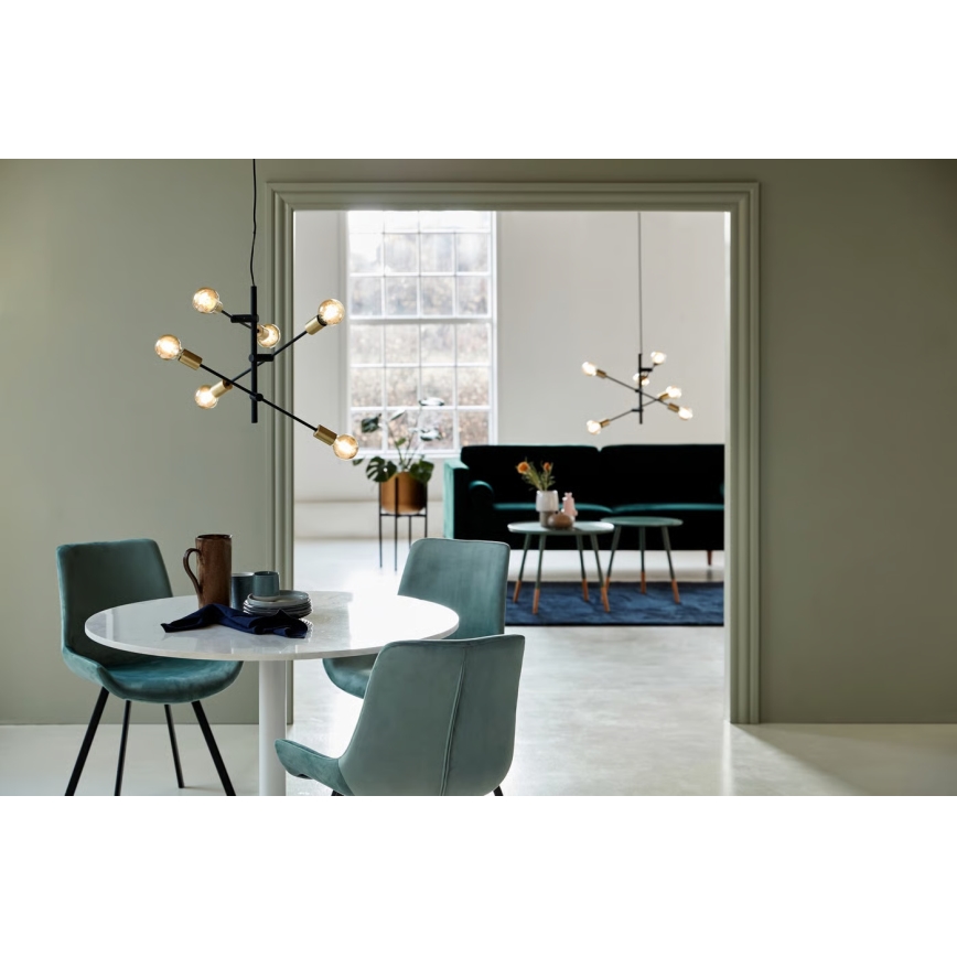 Nordlux - Lampa wisząca na linkach JOSEFINE 6xE27/25W/230V