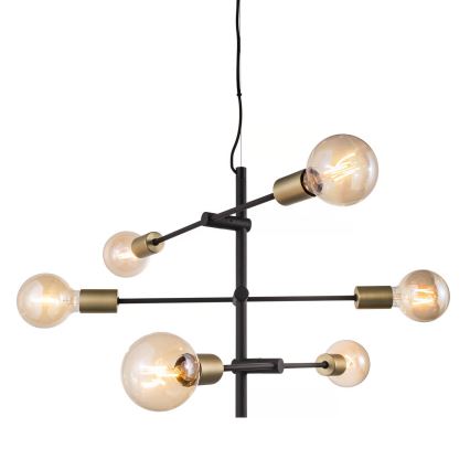 Nordlux - Lampa wisząca na linkach JOSEFINE 6xE27/25W/230V
