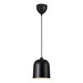 Nordlux - Lampa wisząca na przewodzie ANGLE 1xE27/25W/230V czarna