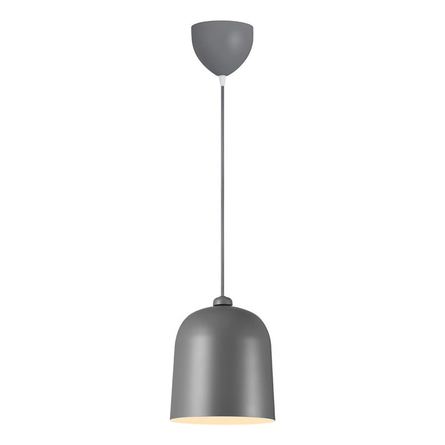 Nordlux - Lampa wisząca na przewodzie ANGLE 1xE27/25W/230V szara