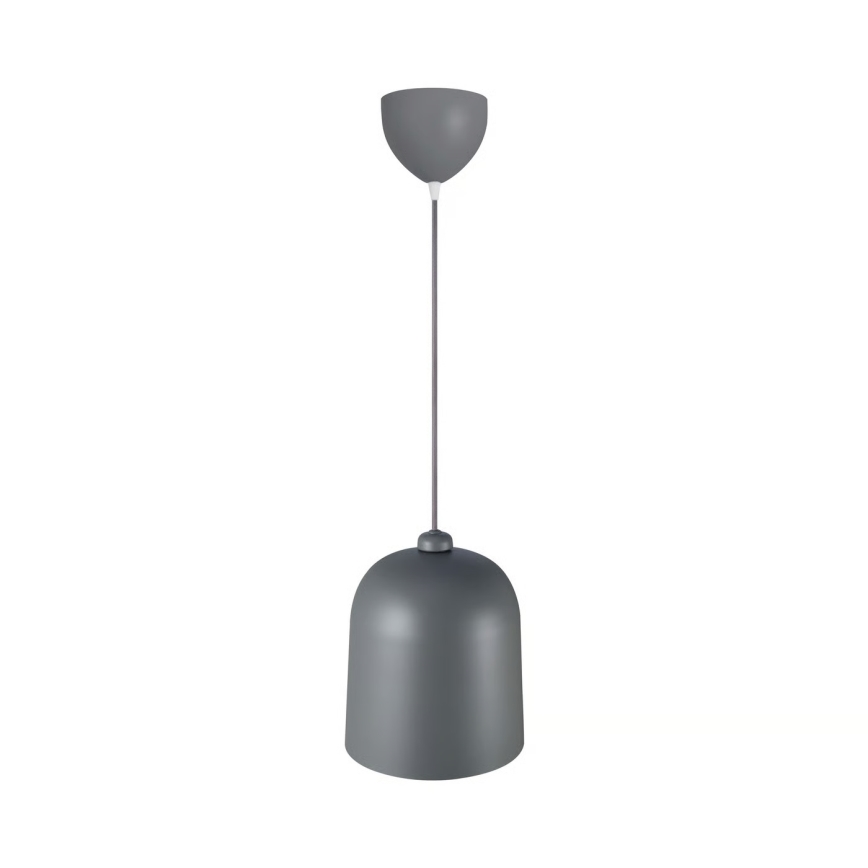 Nordlux - Lampa wisząca na przewodzie ANGLE 1xE27/25W/230V szara