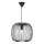 Nordlux - Lampa wisząca na przewodzie BERONI 1xE27/60W/230V czarna śr. 40 cm