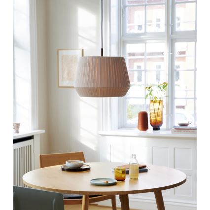 Nordlux - Lampa wisząca na przewodzie DICTE 1xE27/60W/230V śr. 40 cm beżowa