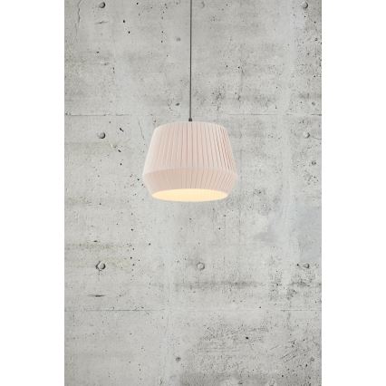 Nordlux - Lampa wisząca na przewodzie DICTE 1xE27/60W/230V śr. 40 cm beżowa
