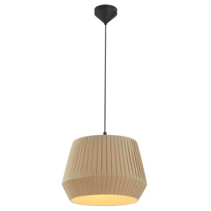 Nordlux - Lampa wisząca na przewodzie DICTE 1xE27/60W/230V śr. 40 cm beżowa