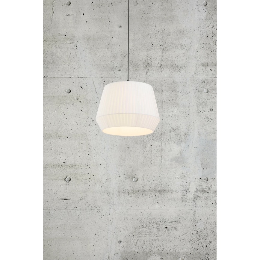 Nordlux - Lampa wisząca na przewodzie DICTE 1xE27/60W/230V śr. 40 cm biała